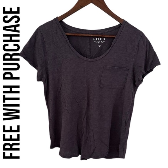 Free with Any Purchase- Loft women’s Vintage Soft T Shirt - Picture 1 of 8